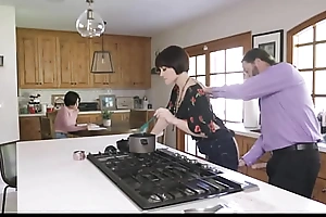 UsedTeen - Freeuse Teen Stepdaughter and MILF Stepmom Are Used Wits Stepdad In Kitchenette - Jessica Ryan, Angeline Red, Jack Vegas