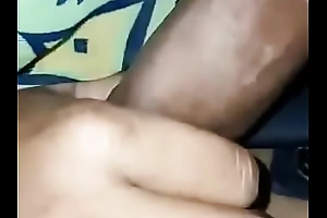 Indian girl bhabhi sucking chunky black blarney added to taking cum inaide her mouth