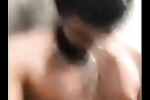 Hasanain momin is masturbating on video call together with in like manner his asshole