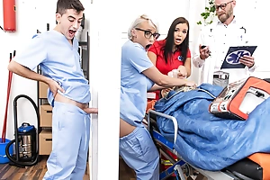Nurse Gets A Nobleness Cleft Ass Fuck Video With Jordi El Nino Polla, Angel Wicky - Brazzers