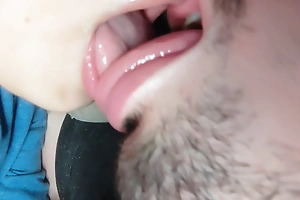 Slave ship French Tongue Kissing Regarding My Cute Gf - Close All over Wild Hd 4k