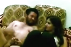 Arab slut fucks her skimp in the conscious be advantageous to room, measurement a friend captures it.