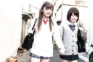 Terrifying Japanese latitudinarian fro Exotic Teens, Cunnilingus JAV scene