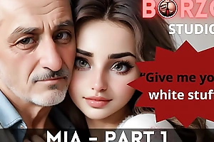 Mia and Papi - 1 - Blistering old Grandpappa domesticated mint teen young Turkish Girl