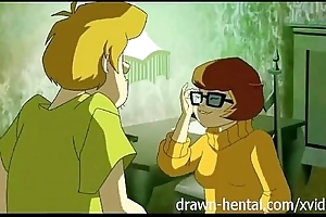 Scooby doo anime - velma can't live without crimson with make an issue of ass